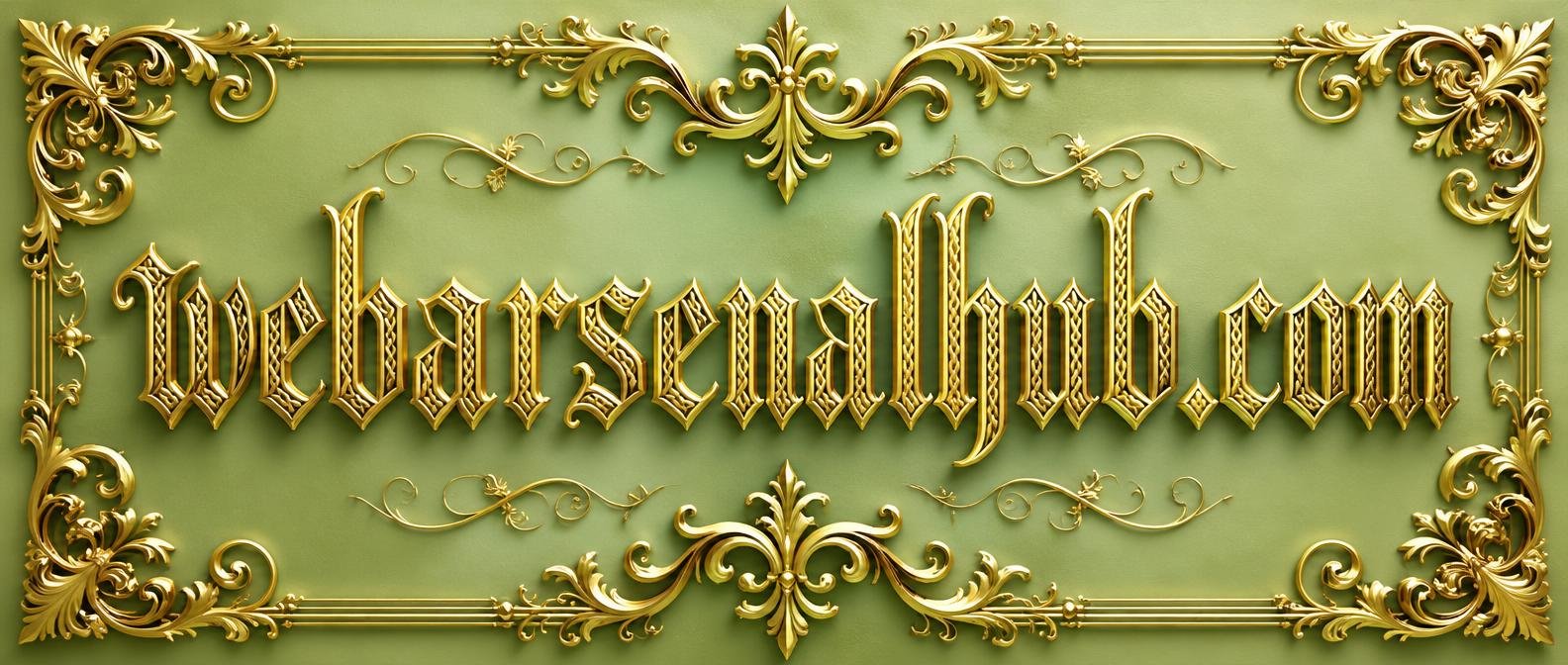 WebArsenalHub decorative title artwork